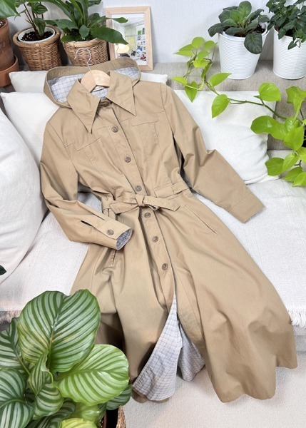 (us)stormy weather trench coat