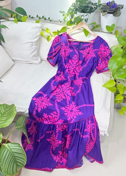 (us)hawaii floral dress