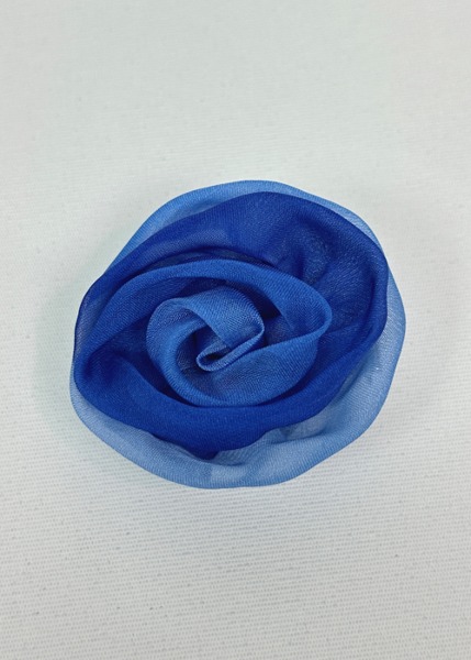 (us)blue flower hair pin